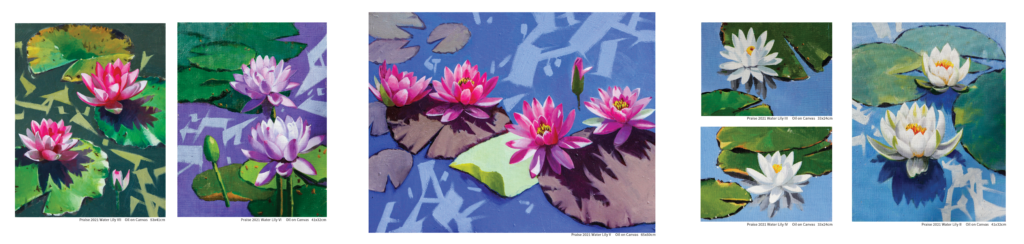 MWAF2021 이은주 개인전 63x15cm 두번접기 뒷면